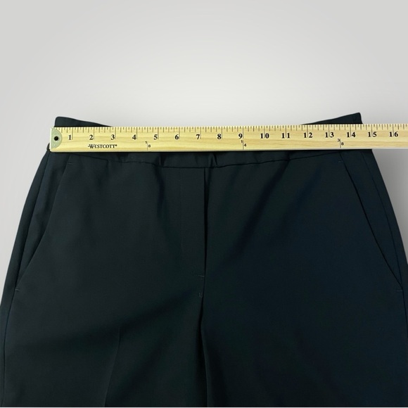 Theory Wool Pull on Trouser Black Sz 8 Black - Picture 9 of 14